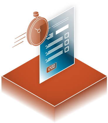 Crews spend minutes, not hours, on admin