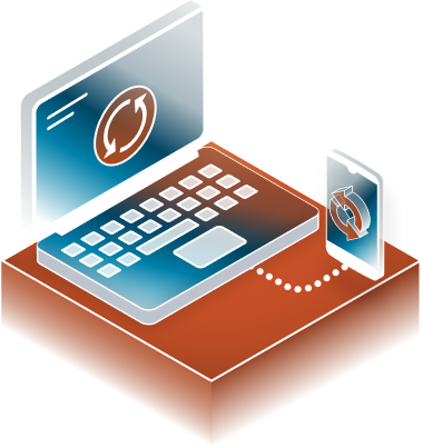 Office synced instantly