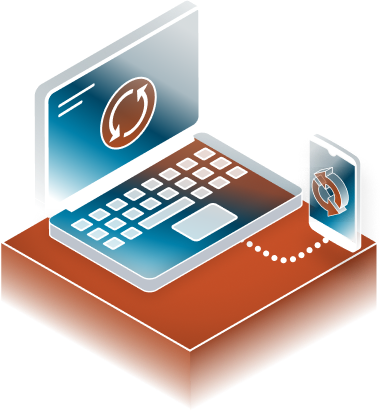 Office synced instantly